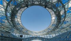 探访俄世界杯下诺夫哥罗德体育场
